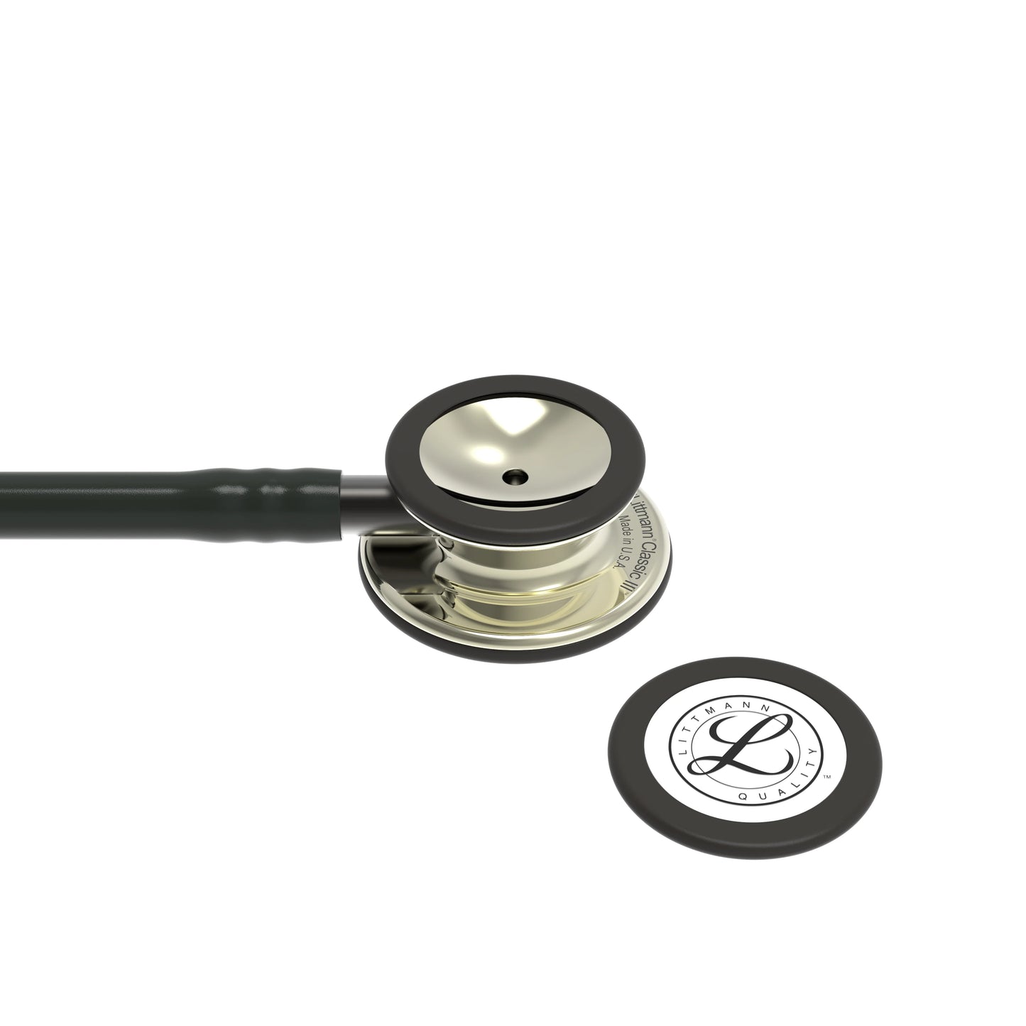2026 2025 Stéthoscope de surveillance Littmann Classic III : Champagne et Noir 5861