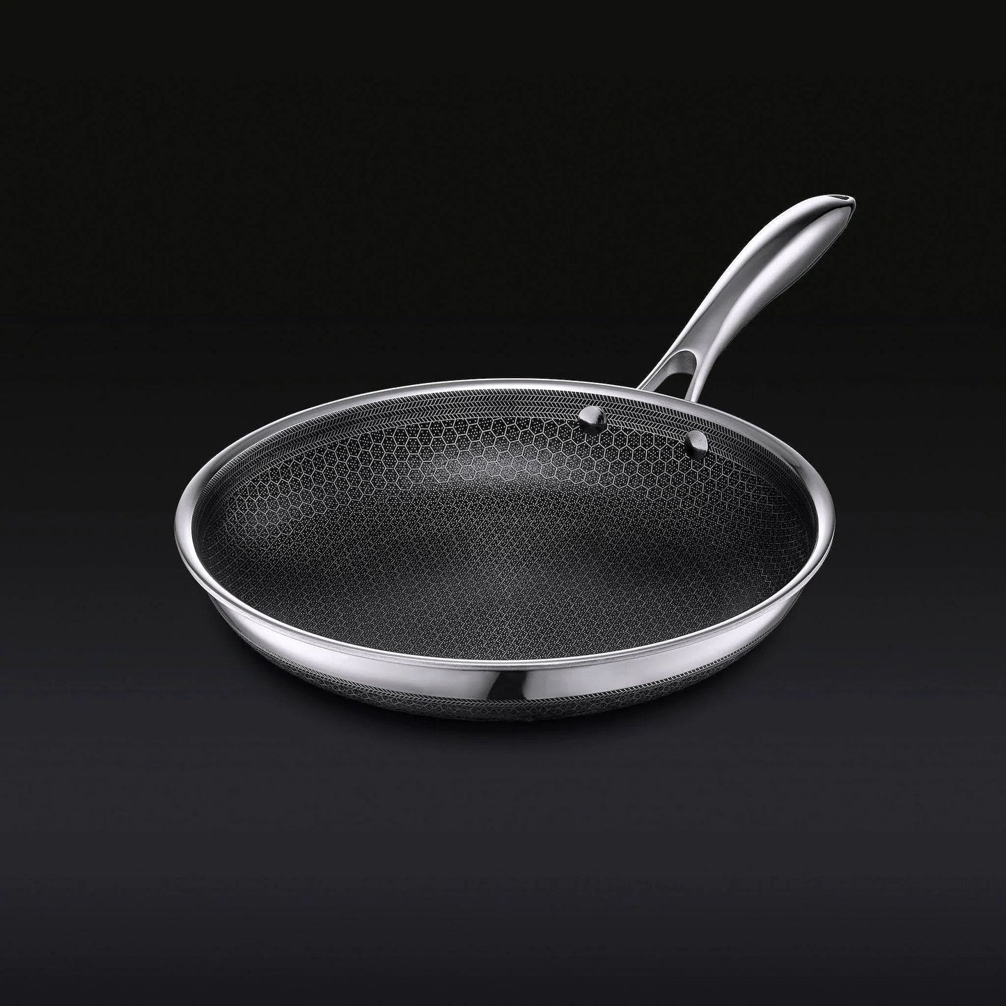 2026 Set de casseroles en acier inoxydable 6 pièces avec couvercles en verre – Noir