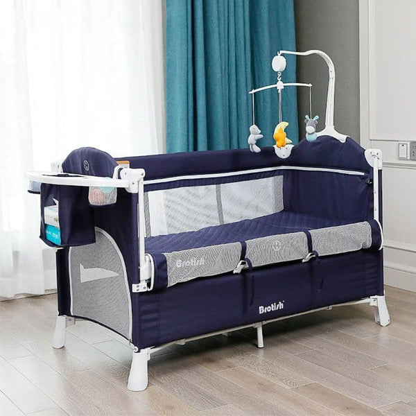 2026 Berceau Bébé 3 en 1 - Confort et Mobilité | FlexiBed