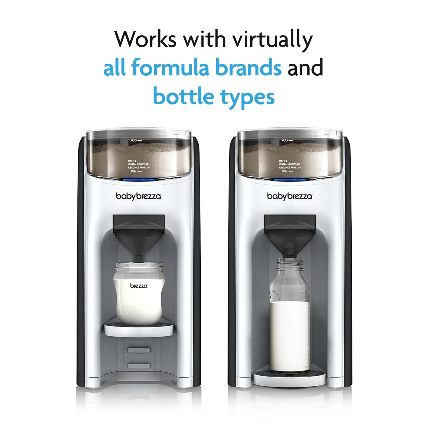 2026 2025 Pack : Distributeur de lait Formula Pro Advanced avec entonnoir et couvercle supplémentaires