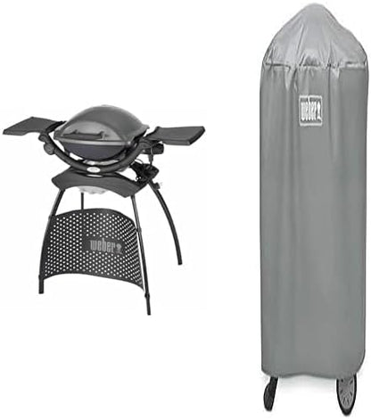 2026 2025 Weber Q1400 – Barbecue Électrique Portable 2.2 kW, Grille Fonte Émaillée, Édition Limitée