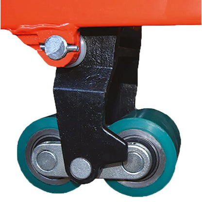 2026 Transpalette manuel silencieux 2500 kg roues directrices (standard)