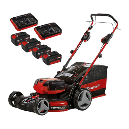 2026 2025 Einhell Professional GP-CM 36/47 S HW – Tondeuse Gazon Sans Fil 36V, Autotractée, Moteur Sans Charbon, Édition Limitée avec 4 Batteries 4,0Ah