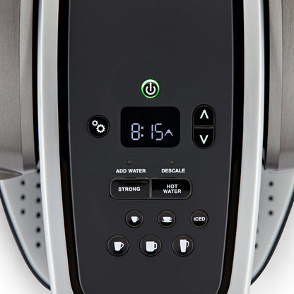2026 2025 Keurig K-Elite – Machine à Café à Dosettes K-Cup à Portion Unique, Finition Brossée Slate, Programmable pour Café Chaud et Glacé