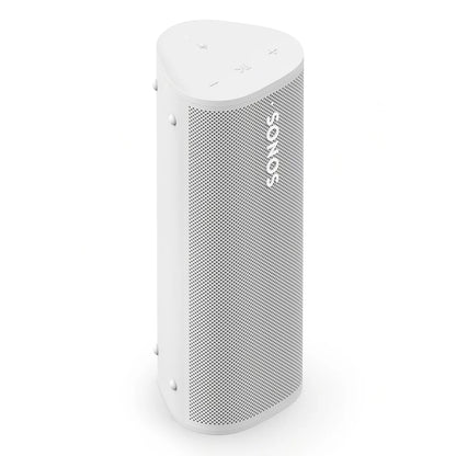 2026 2025 Enceinte Bluetooth Portable Étanche Sonos Roam 2 – Paire (Blanc) : Son Puissant et Clair Partout, Wi-Fi et Bluetooth, Autonomie Longue Durée