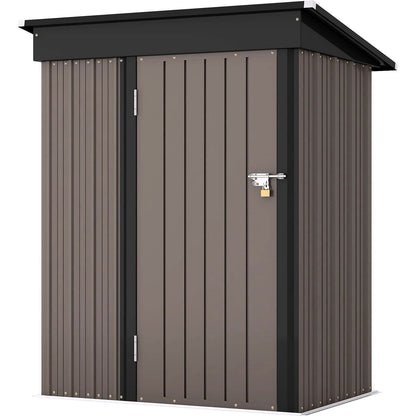 2026 Abri de jardin extérieur Patiowell 5 × 3 ft pour jardin, terrasse et pelouse