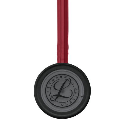 2026 2025 Stéthoscope Littmann Classic III Monitoring : Noir et Bourgogne 5868