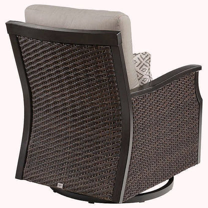 2026 Salon de jardin Agio Conway – Ensemble lounge 4 pièces à assise profonde