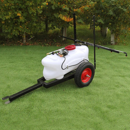 2026 Pulvéristeur pour Quad VTT 60L avec Remorque Maxblast 12V Buses de Flèche Pulvérisation et Accessoires Fertilisants Pesticides Agriculture