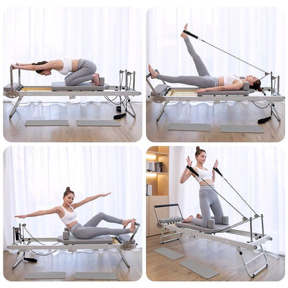 2026 ARKANTOS Reformer Pilates Pliable – Appareil d’entraînement Pilates pour la maison