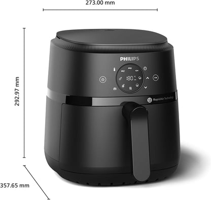 2026 2025 Friteuse à air Philips série 3000 7,2 L, fenêtre de cuisson, friteuse 16 en 1