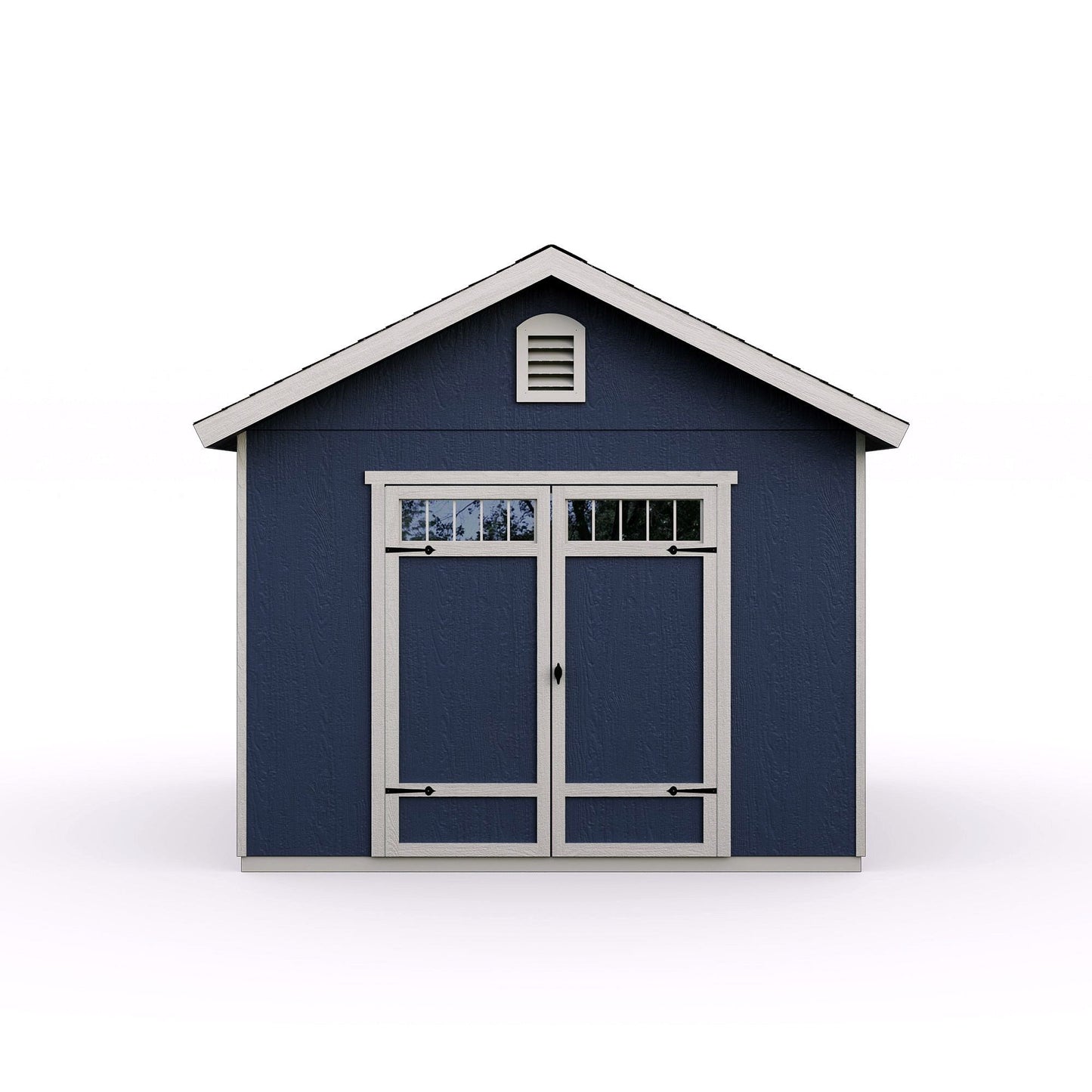 2026 Abri de jardin en bois Beachwood 10 × 12 ft avec plancher – Grand espace de rangement extérieur