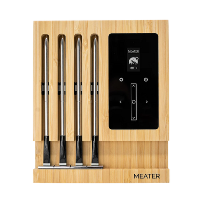 2026 2025 MEATER Block – Thermomètre à Viande Intelligent avec WiFi, Quatre Sondes et Cuisson Multi-Protéines pour un Barbecue Parfait