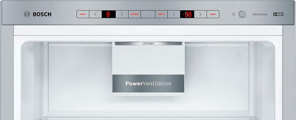 2026 KGE398IBP - Série 6, Réfrigérateur combiné pose-libre, 201 x 60 cm, Inox anti trace de doigts