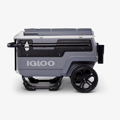 2026 2025 Glacière Trailmate® Journey 70 Qt – Grand Modèle Tout-Terrain avec Roues Lisses, Poignée Télescopique et Isolation THERMECOOL™