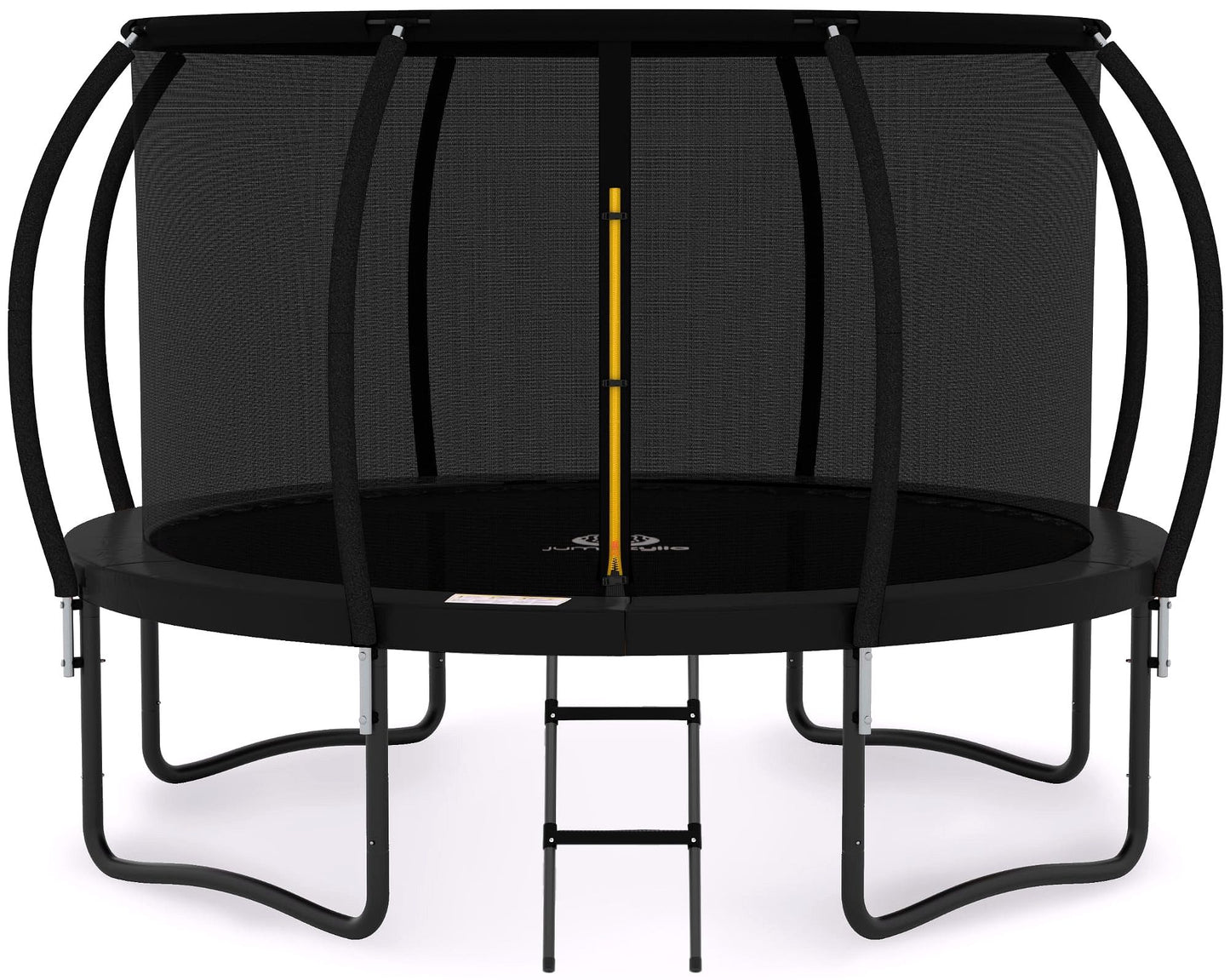 2026 Trampoline d’extérieur JUMPZYLLA avec filet de sécurité pour enfants – 8 FT