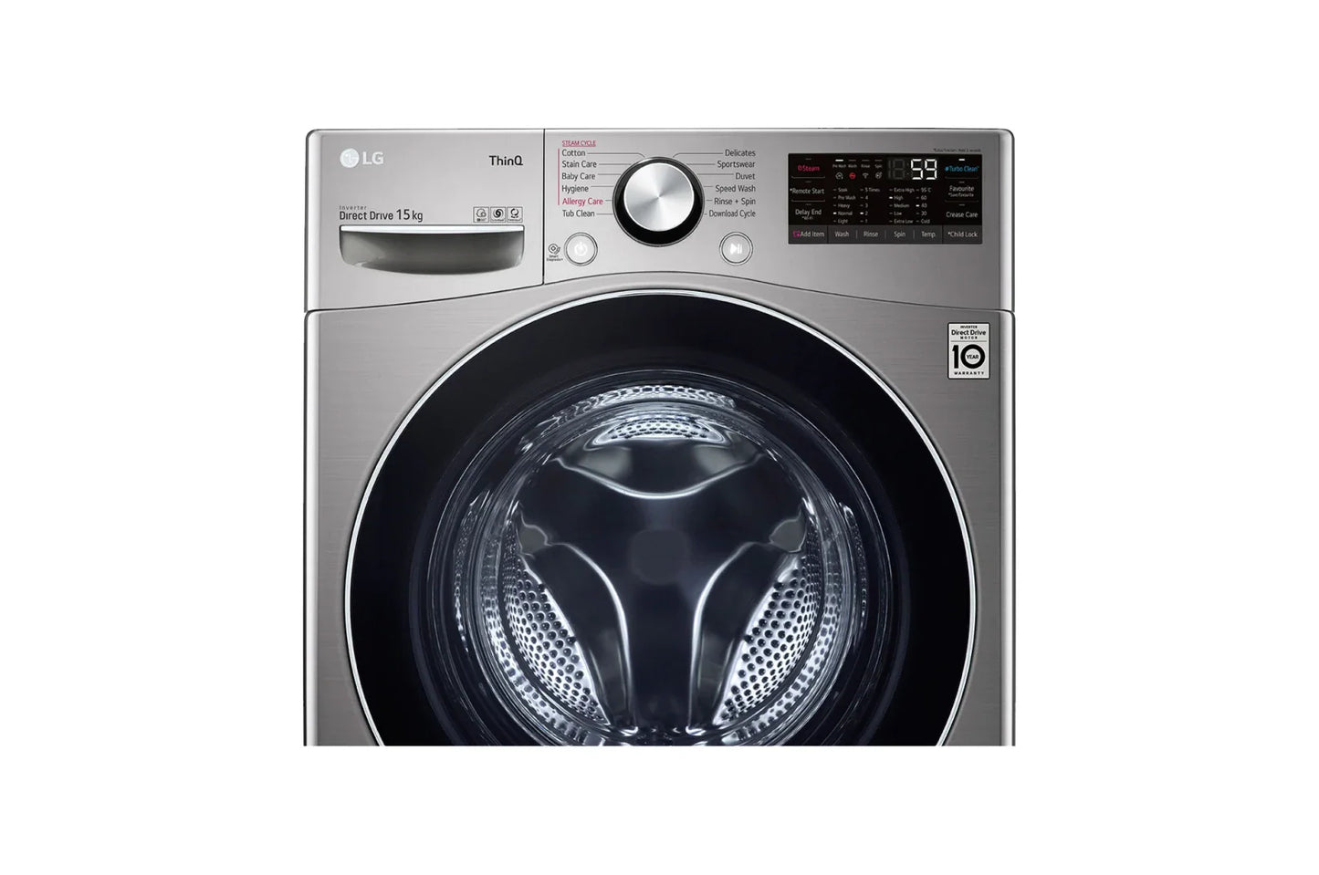 2026 Machine à laver F0L9DYP2S -15Kg - Inox -