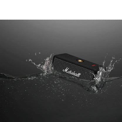 2026 2025 Enceinte Bluetooth portable Marshall EMBERTONBTBK Emberton – Son signature Marshall, étanche et compact, noir