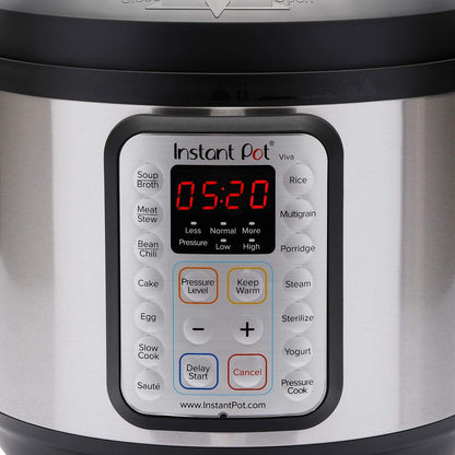 2026 2025 Instant Pot Duo Plus 9-en-1 Multicuiseur, Autocuiseur, Slow Cooker, Cuiseur de Riz, Vapeur, Sauté, Yaourtière, Maintien au Chaud et Stérilisateur, Application Incluse avec Plus de 800 Recettes, Acier Inoxydable, 6 Quarts