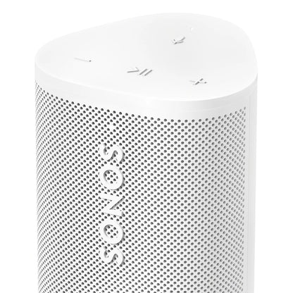 2026 2025 Enceinte Bluetooth Portable Étanche Sonos Roam 2 – Paire (Blanc) : Son Puissant et Clair Partout, Wi-Fi et Bluetooth, Autonomie Longue Durée