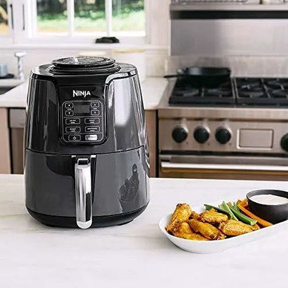 2026 Friteuse à air Ninja AF101, 4 Qt, Noir/Gris