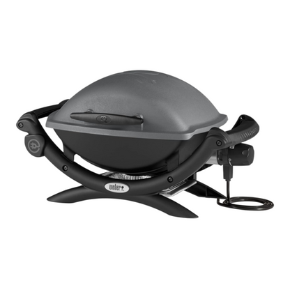 2026 2025 Weber Q1400 – Barbecue Électrique Portable, Surface 43x32 cm, Grille Fonte Émaillée, Édition Limitée