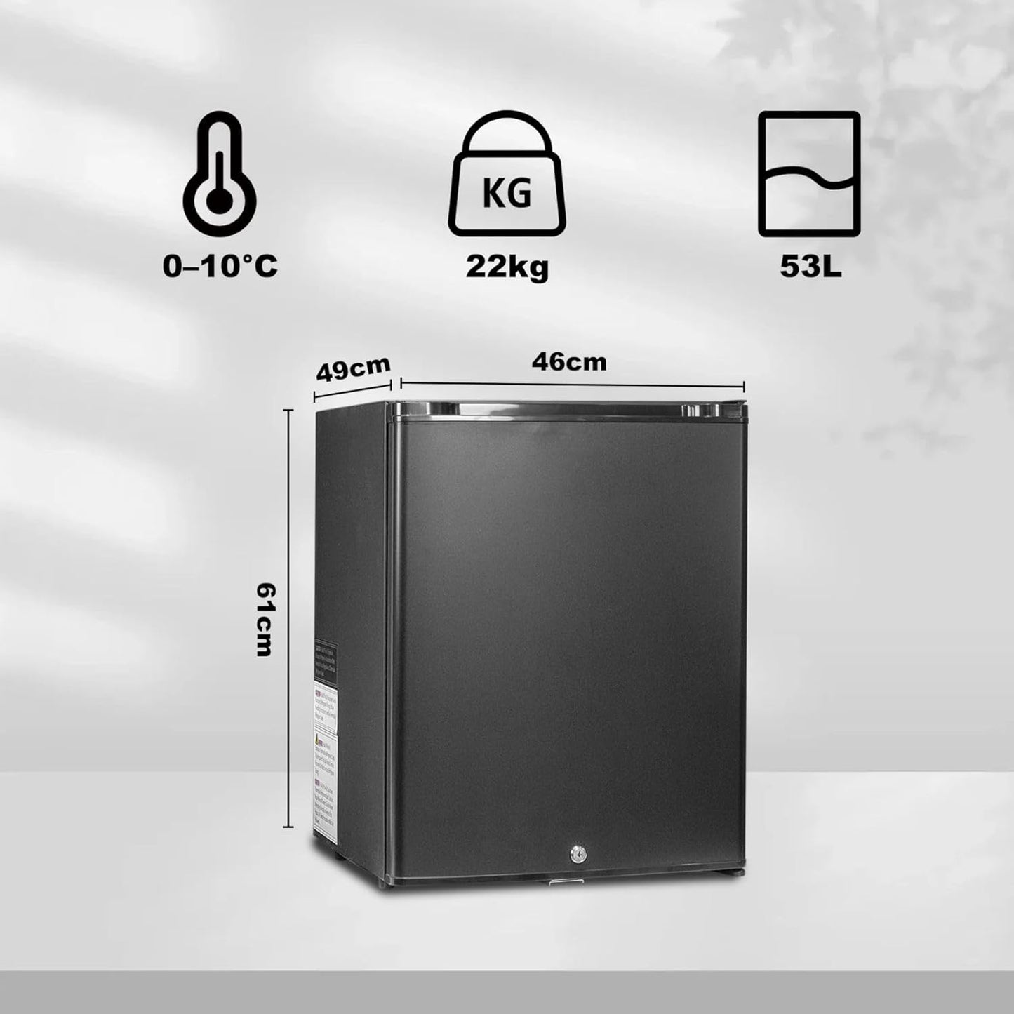 2026 Frigo 12V,Réfrigérateur Camping 12V 220V 40L,Frigo Caravane,Mini Frigo de Chambre,Frigo 12V Camping Car,Réfrigérateur pour Voiture,Van,Fourgon,Bureau,Gîte - Noir -