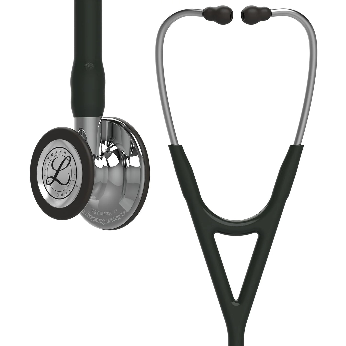 2026 2025 Stéthoscope Diagnostique Littmann Cardiology IV – Noir avec Finition Miroir – Édition Spéciale
