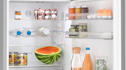 2026 KGN367LDF- S&eacute;rie 4,R&eacute;frig&eacute;rateur combin&eacute; pose-libre,186 x 60 cm,Inox