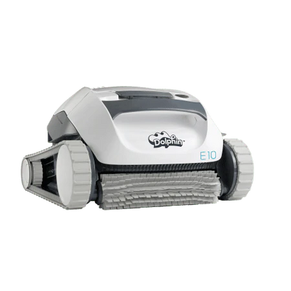 2026 2025 Dolphin E10 – Robot Nettoyeur de Piscine Léger et Compact pour Piscines Hors-Sol