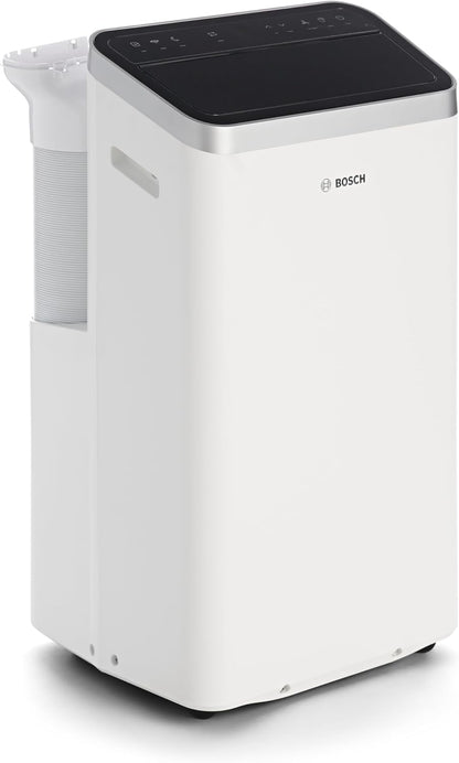 2026 Bosch Cool 4000 Portable AC - 3 en 1 : Climatiseur, Déshumidificateur, Ventilateur - 2,6 kW pour les pièces jusqu'à 35m² - Avec Mode Auto, Mode Silencieux et Mode Veille (48 db (A)) [Classe A+]