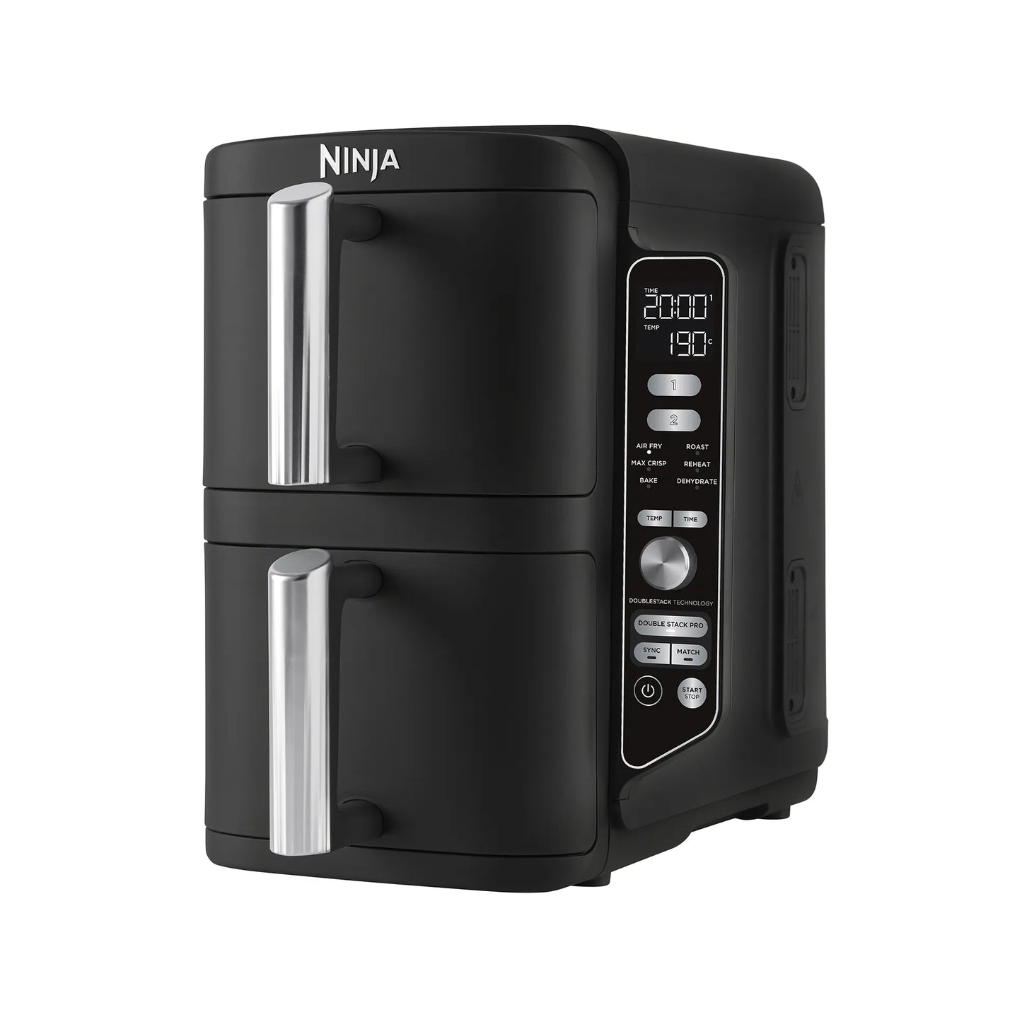 2026 2025 Friteuse à Air Ninja DoubleStack XXXL 9,5 L à 2 Tiroirs