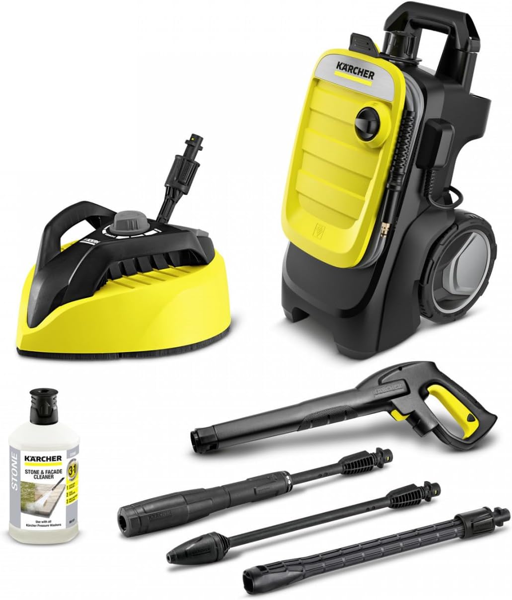 2026 Nettoyeur haute pression Karcher K 7 Premium Smart Control Flex Home - 180 bars - 600 L/h - connecté - tambour enrouleur - brosse terrasse