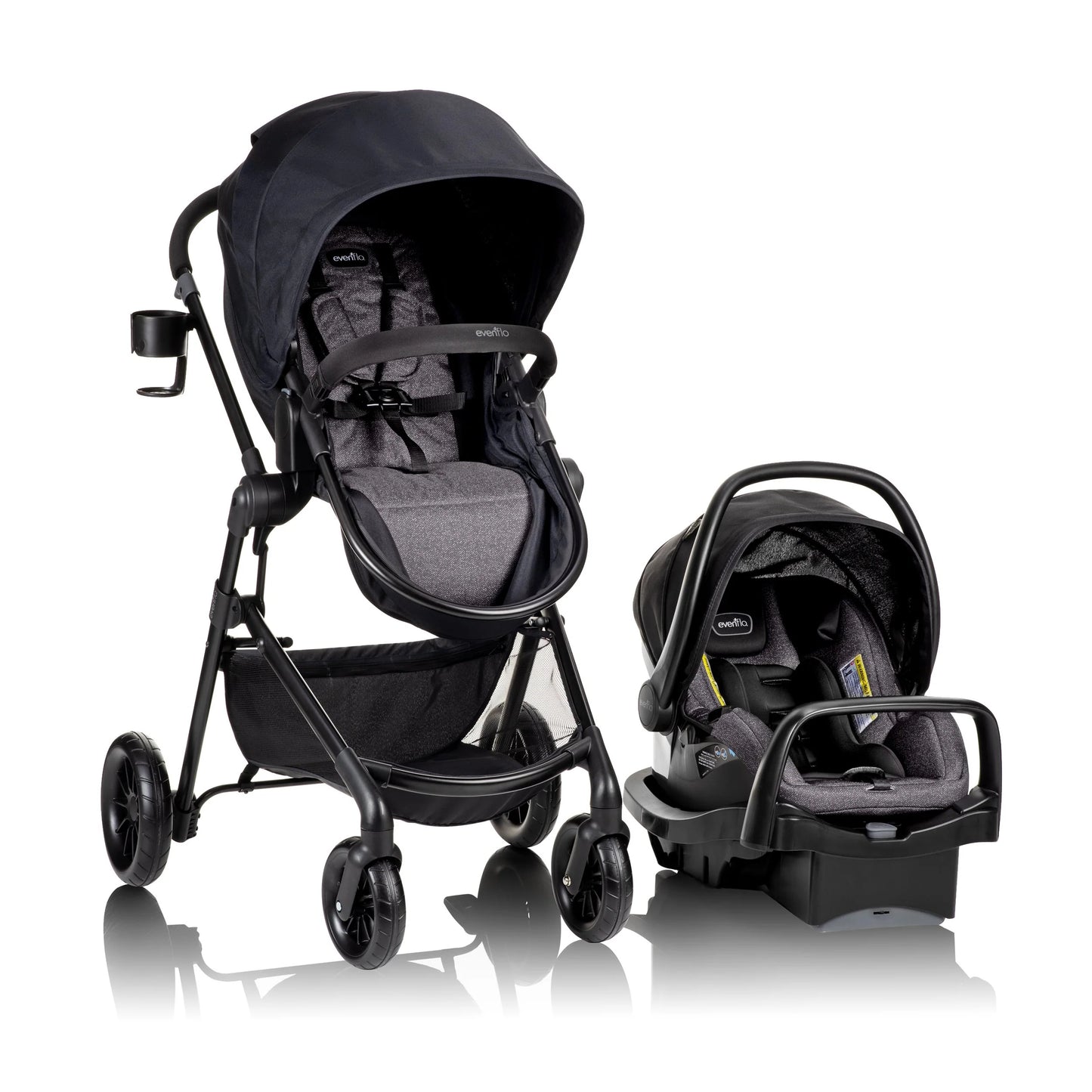 2026 2025 Système de voyage modulaire Pivot avec siège auto LiteMax et barre anti-rebond