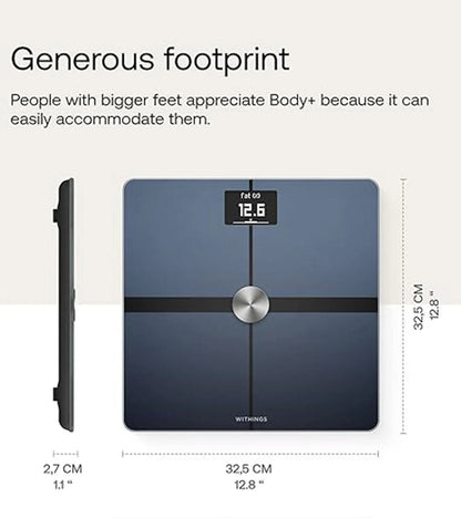 2026 2025 Withings Body+ Balance Connectée Wi-Fi – Analyse Composition Corporelle & Gestion du Poids