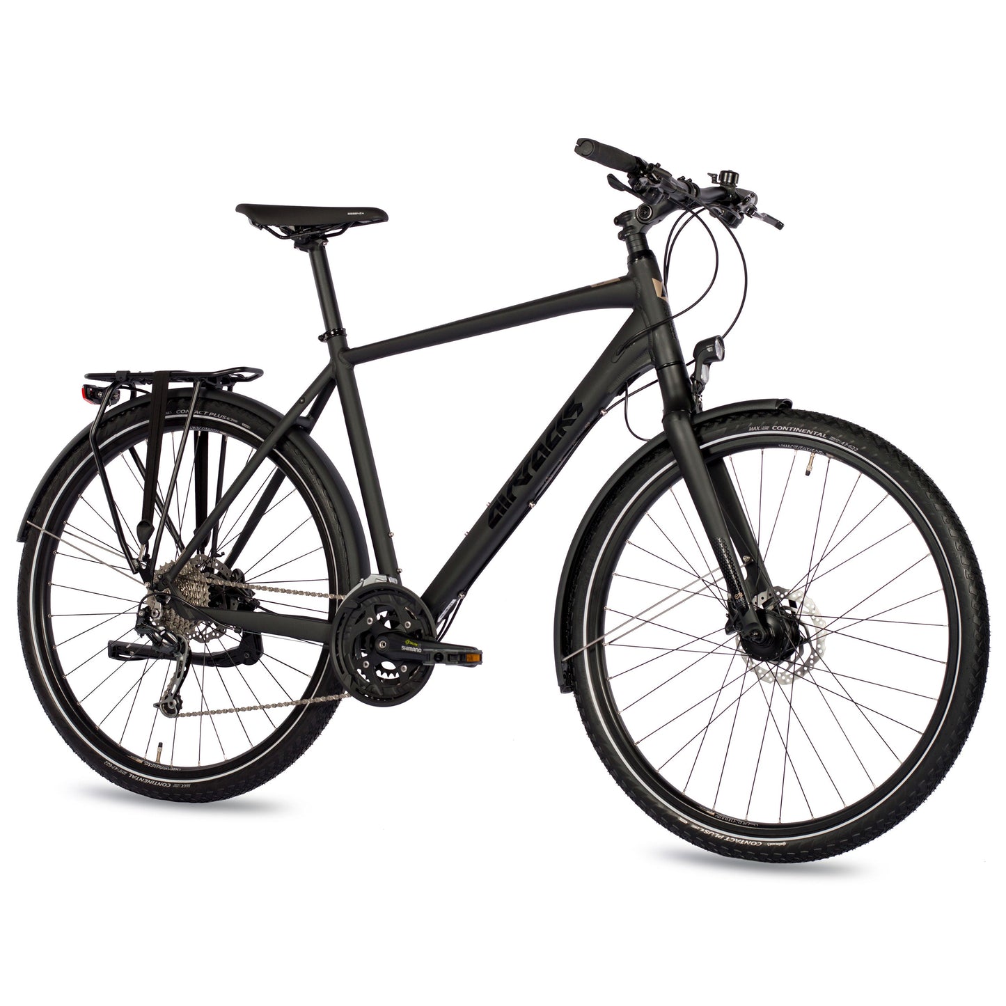 2026 28 pouces homme XXL vélo de randonnée tr.2880 vélo de randonnée 27 x Gang Shimano DEORE rd-m592 SGS noir