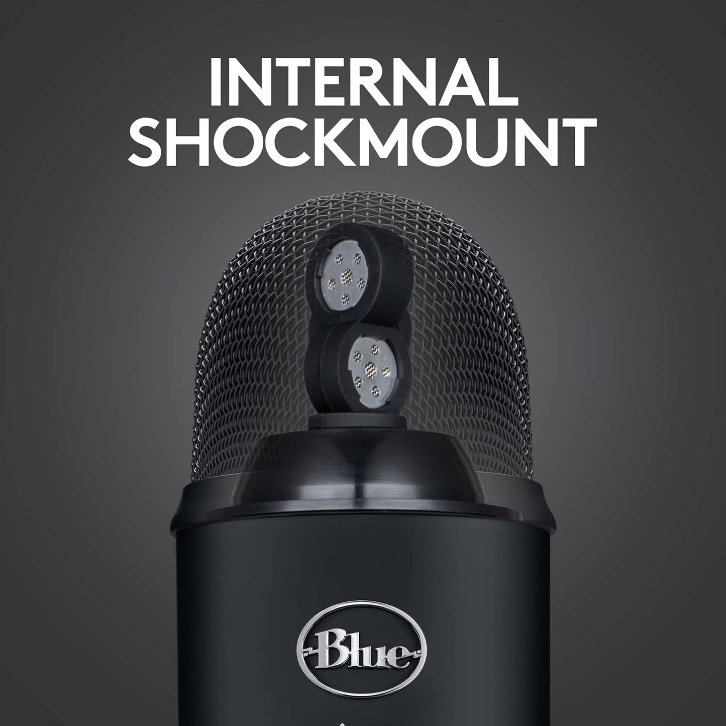 2026 2025 Logitech for Creators Microphone USB Blue Yeti (Noir)