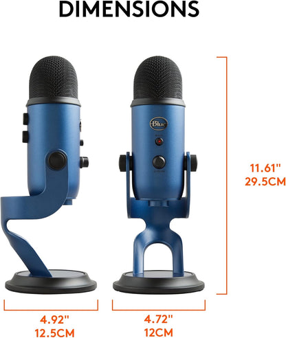 2026 2025 Logitech for Creators Microphone USB Blue Yeti (Noir)