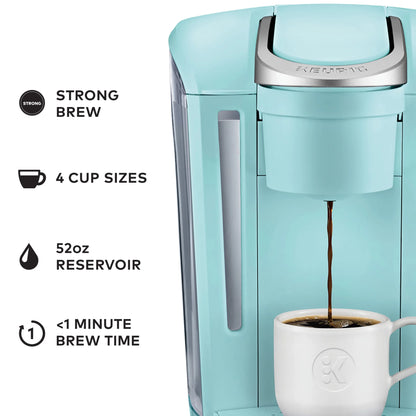2026 2025 Keurig K-Select Machine à Café à Dosettes K-Cup à Usage Unique, Édition Matte White – Infuseur Simple, Fonction Strong Brew et Réservoir 52 oz
