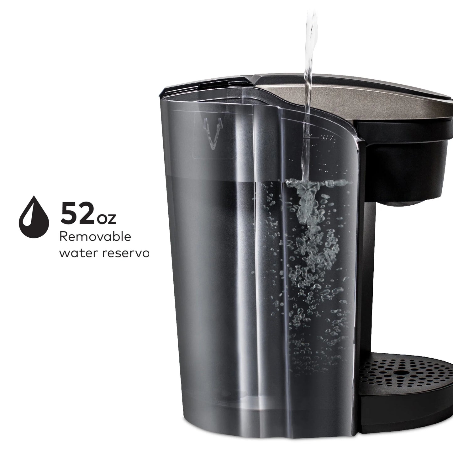 2026 2025 Keurig K-Select Machine à Café à Dosettes K-Cup à Usage Unique, Édition Matte White – Infuseur Simple, Fonction Strong Brew et Réservoir 52 oz