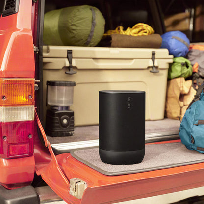 2026 2025 Pack Portable Sonos – Move 2 et Roam 2 (Noir) : Enceintes Portables Wi-Fi et Bluetooth, Étanches, Autonomie Longue Durée, Son Stéréo Puissant