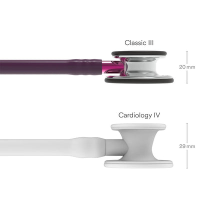 2026 2025 Stéthoscope de Surveillance Littmann Classic III : Miroir & Prune - Tige Rose 5960