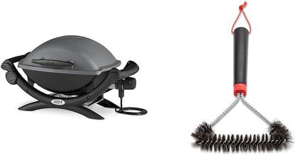 2026 2025 Weber Q1400 – Barbecue Électrique Portable, Surface 43x32 cm, Grille Fonte Émaillée, Édition Limitée