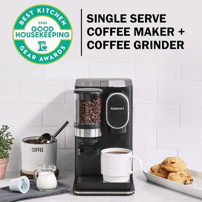 2026 Cuisinart Machine à café à portion unique avec moulin à café intégré