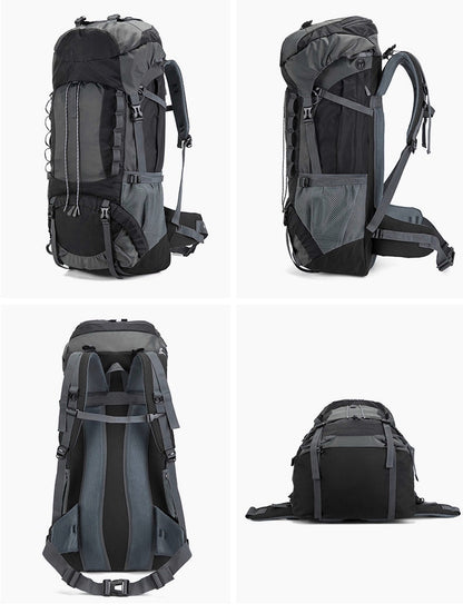 2026 Outdoor-Rucksack 70L – Grau