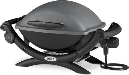 2026 2025 Weber Q1400 – Barbecue Électrique Portable, Surface 43x32 cm, Grille Fonte Émaillée, Édition Limitée