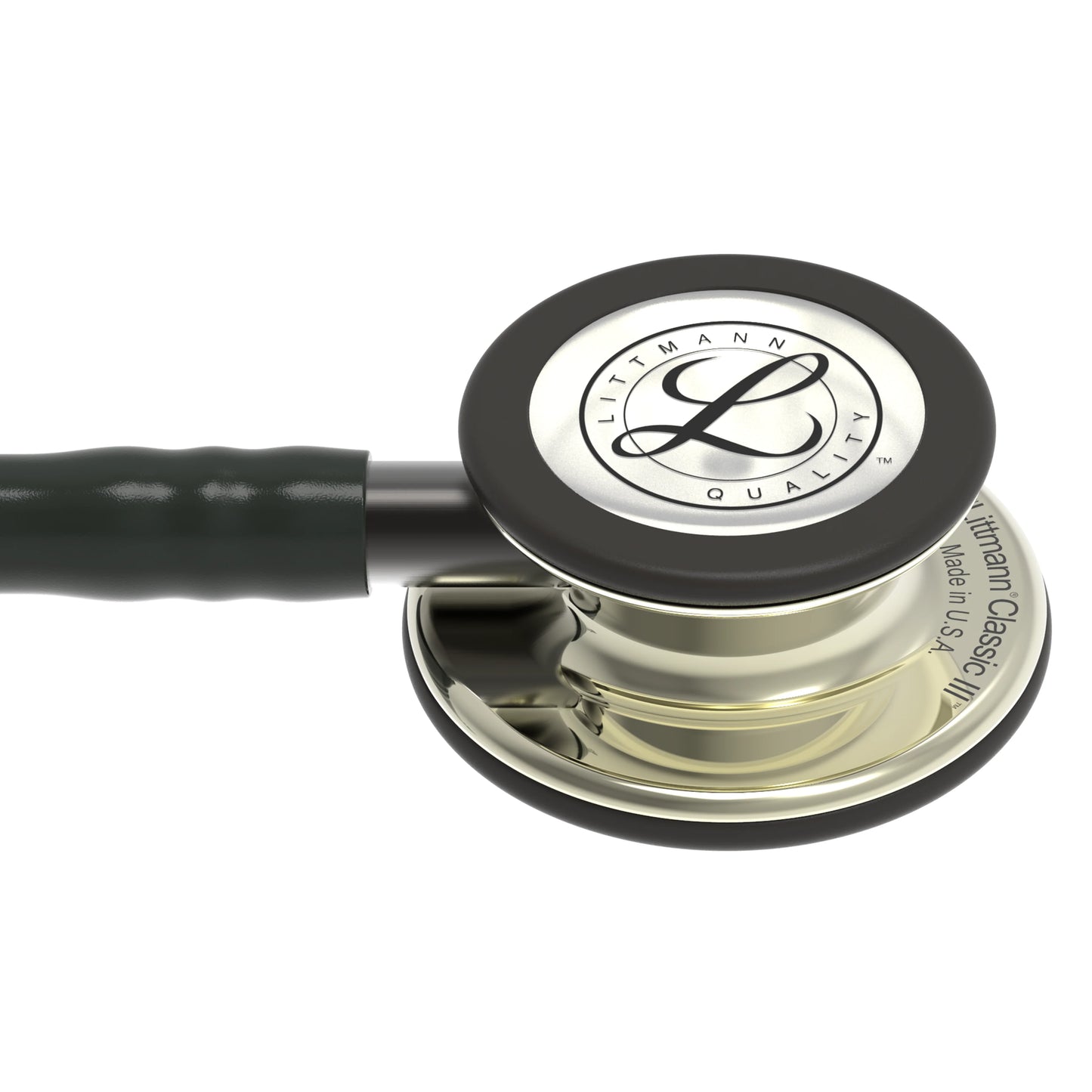 2026 2025 Stéthoscope de surveillance Littmann Classic III : Champagne et Noir 5861