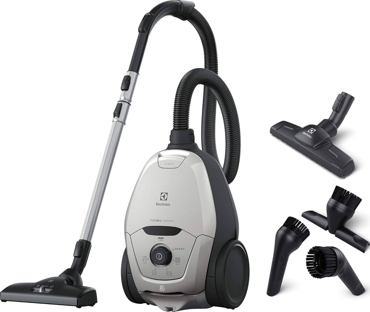 2026 2025 Electrolux PURE D8 PD82-4MG – Aspirateur Traîneau avec Sac, Silencieux 57 dB & Filtre Hygiène 12 Lavable – Édition Limitée Haute Performance