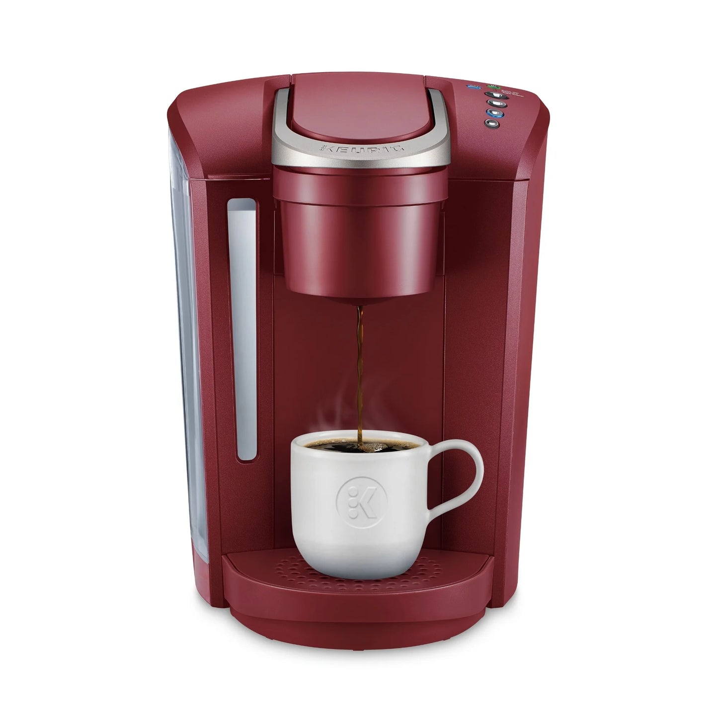 2026 2025 Keurig K-Select Machine à Café à Dosettes K-Cup à Service Unique – Édition Vintage Rouge, Grand Réservoir et Fonction Strong Brew pour un Café Plus Intense