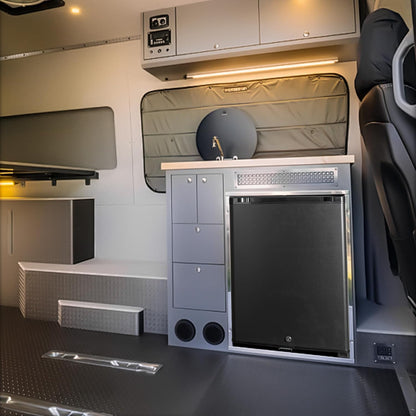 2026 SMETA Frigo 12V, Réfrigérateur Camping 12V 220V 40L, Frigo Caravane, Mini Frigo de Chambre, Frigo 12V Camping Car, Réfrigérateur pour Voiture, Van, Fourgon, Bureau, Gîte - Noir